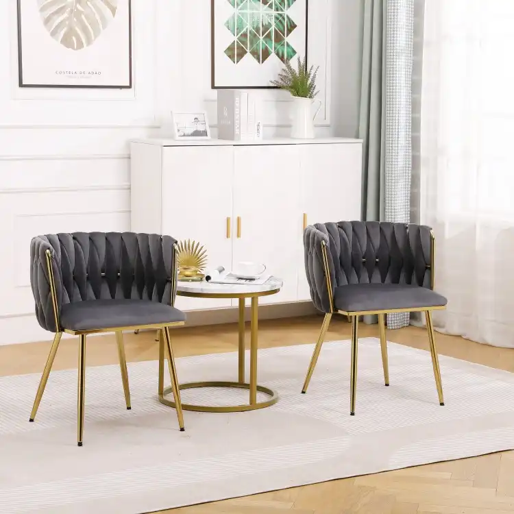 Grey Modern Woven Dining Chair Metal Legs vs Traditional Wooden Dining Chairs — Which Is Better?
